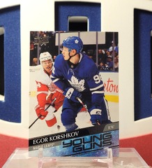 Egor Korshkov 2020-21 - Young Guns Rookie #219 Upper Deck Series 1